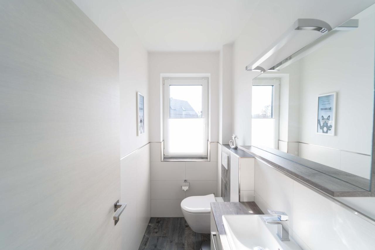 Ferienhaus Seeblick Am Harkebruegger See Mit Sauna Und Kamin Barssel  Exterior photo
